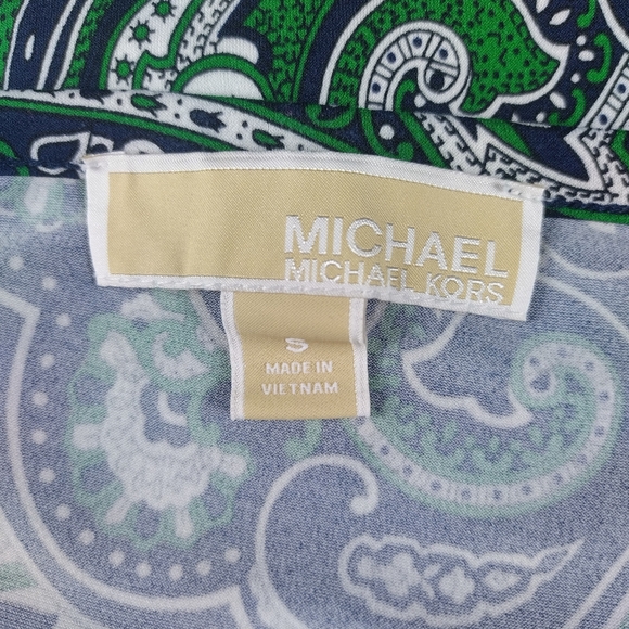 michael kors Women's Size Small Paisley Dress City Fashion - Picture 2 of 12